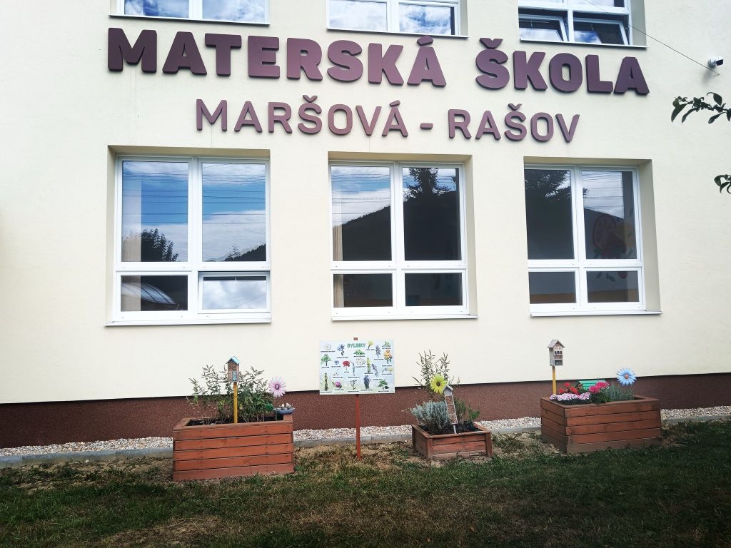 Predná časť MŠ-Maršová-Rašov